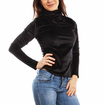 immagine-5-toocool-lupetto-donna-dolcevita-ciniglia-jl-2551