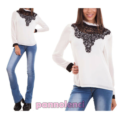 immagine-5-toocool-maglia-donna-velata-ampia-cj-2387