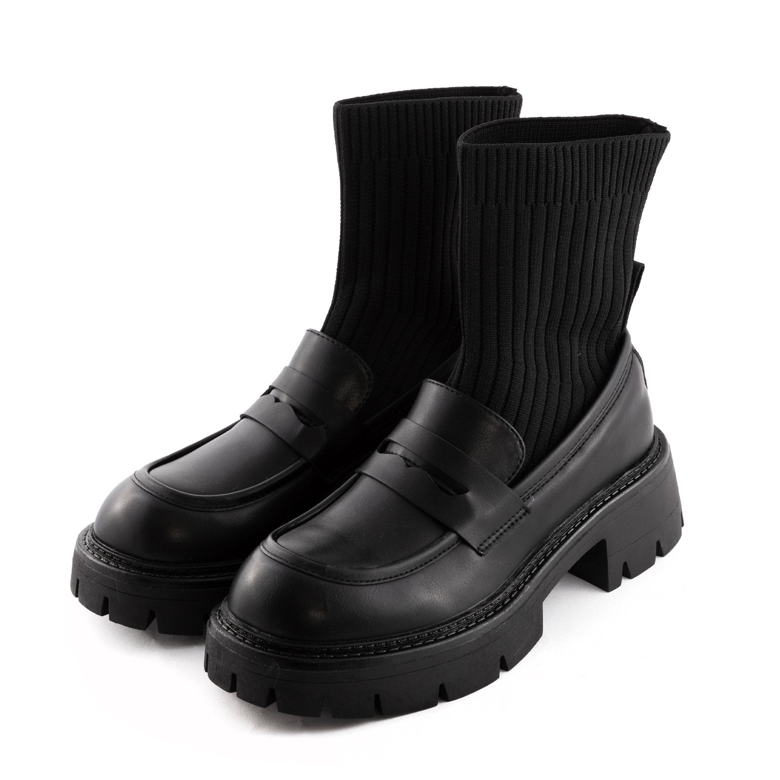 immagine-5-toocool-mocassini-college-con-calzino-elastico-xg108