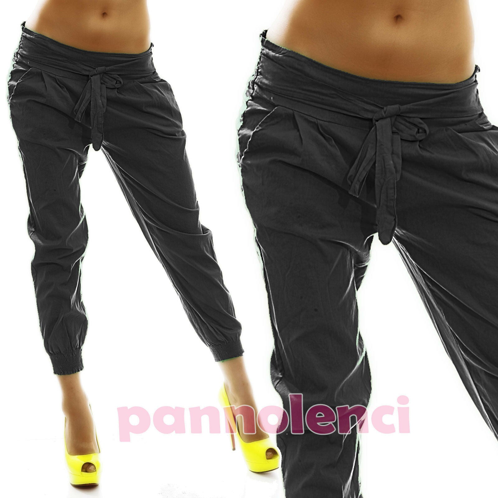 immagine-5-toocool-pantaloni-donna-laccio-fiocco-cc-0305