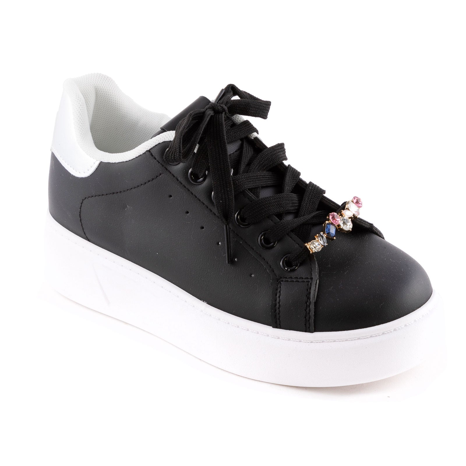 immagine-5-toocool-sneakers-donna-scarpe-sportive-strass-stringate-ad-810