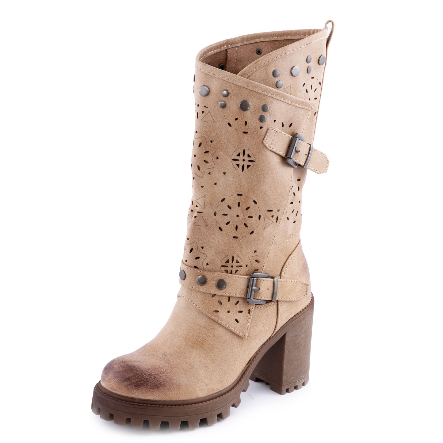 immagine-5-toocool-stivali-tacco-comodo-traforati-biker-g669