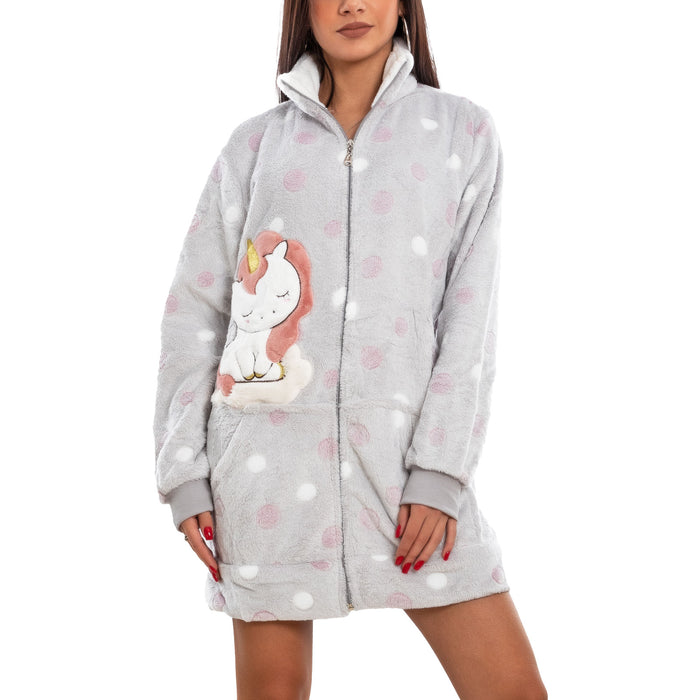 immagine-5-toocool-vestaglia-donna-eco-pelliccia-unicorno-vs-9327