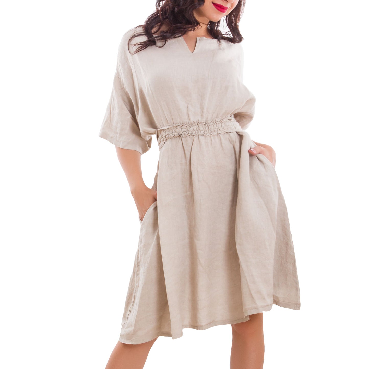 immagine-5-toocool-vestito-donna-lino-estivo-cj-2607