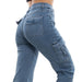 immagine-6-toocool-jeans-donna-pantaloni-vita-alta-cargo-kw-76