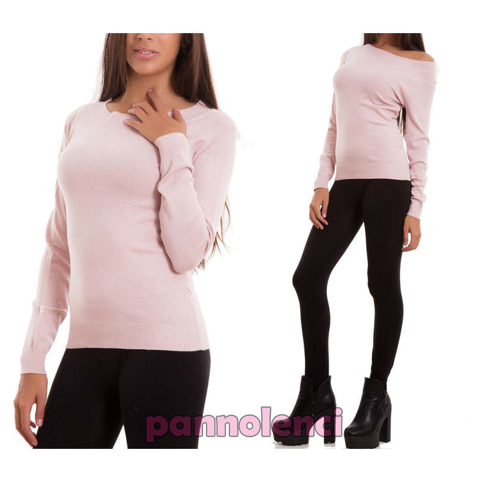 immagine-6-toocool-maglione-donna-pullover-girocollo-fz-9628