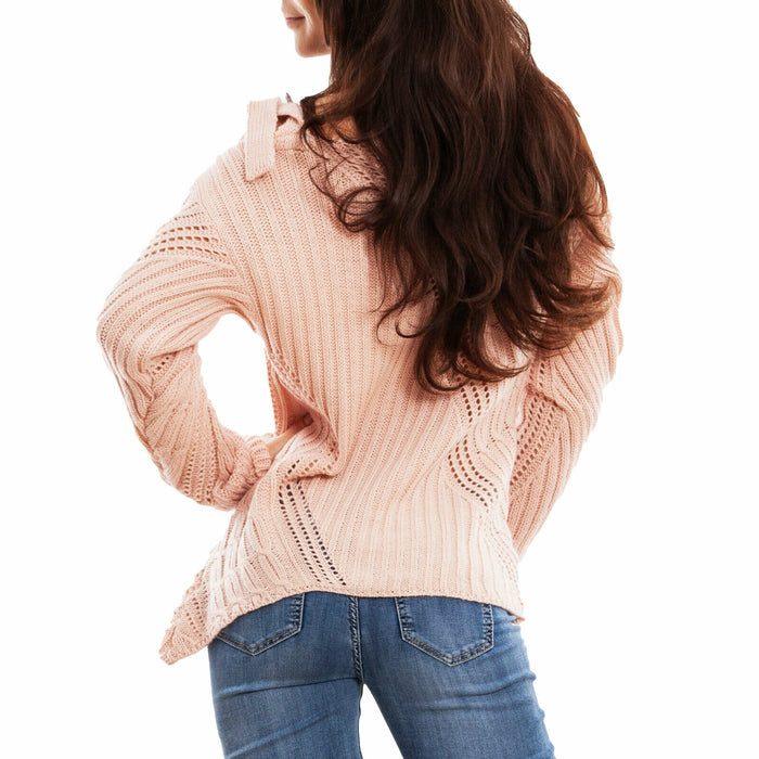 immagine-6-toocool-maglione-donna-tricot-spalla-vb-7022