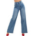 immagine-6-toocool-pantaloni-donna-boyfriend-jeans-flare-vita-alta-vi-11835