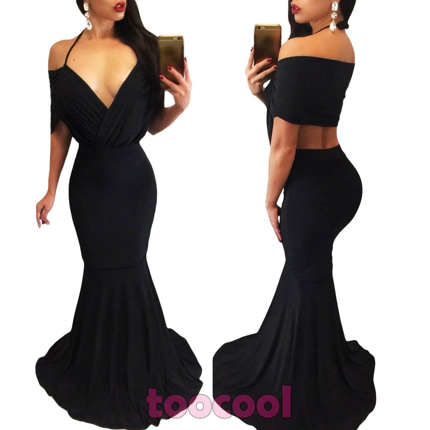 immagine-6-toocool-vestito-donna-sirena-abito-dl-2079