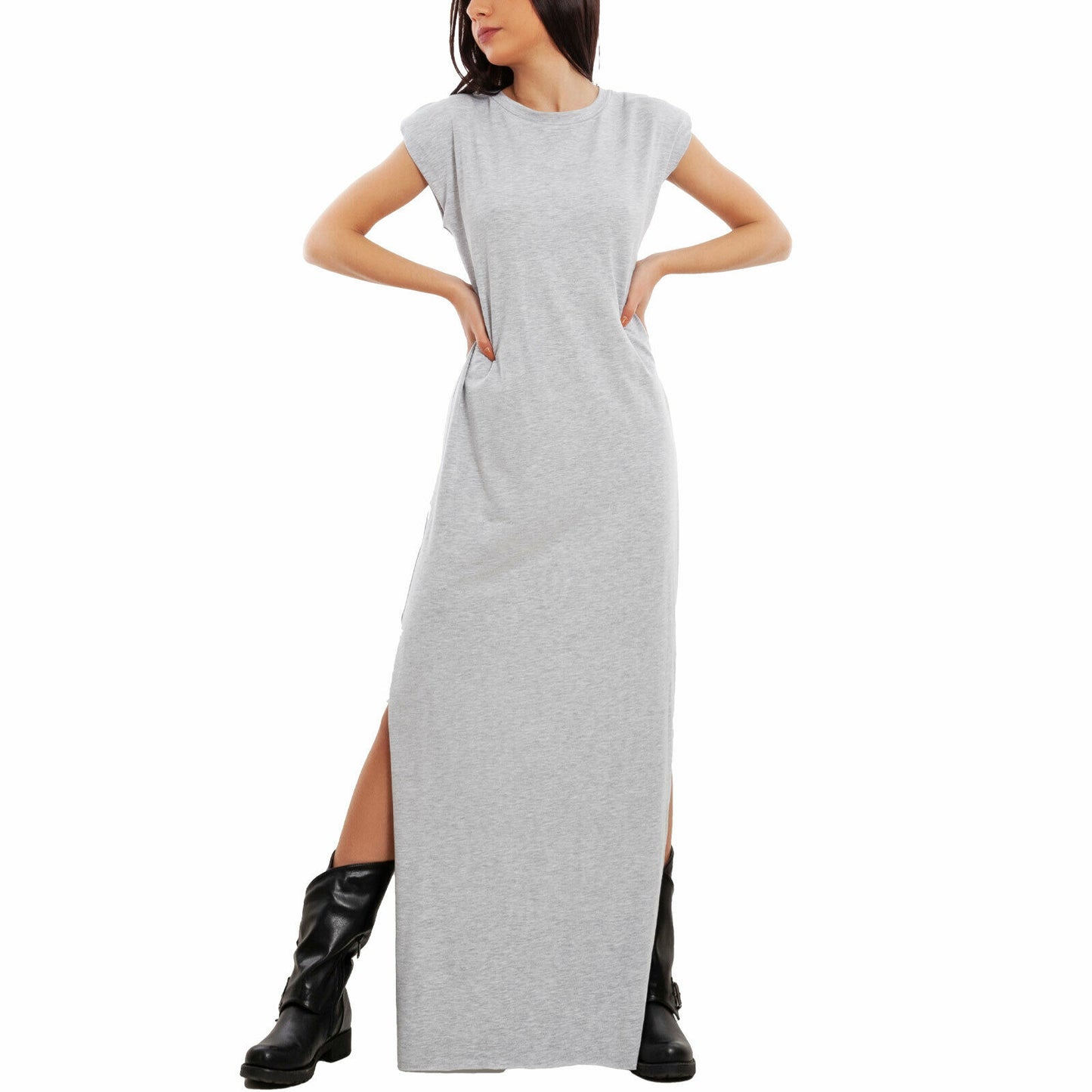 immagine-6-toocool-vestito-lungo-donna-spacchi-jl-11641