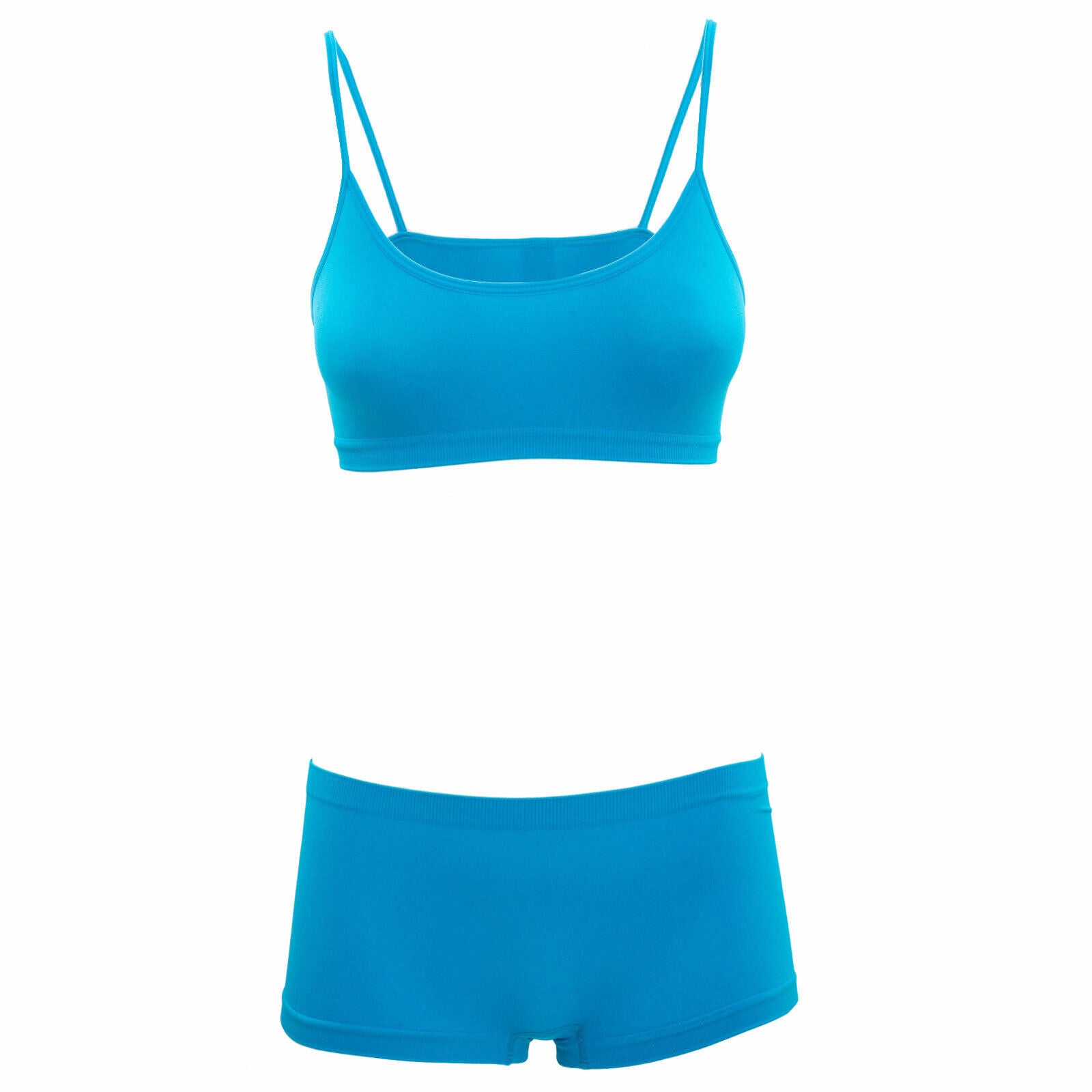 Completo Intimo Danza Bambina LO-TZ078 - Reggiseno E Pantaloncini | Per Ginnastica E Danza - Foto 9
