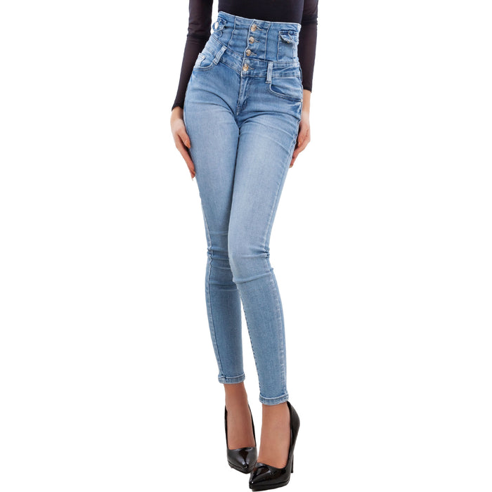 immagine-7-toocool-jeans-donna-vita-alta-xm-1016