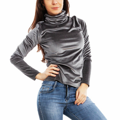immagine-7-toocool-lupetto-donna-dolcevita-ciniglia-jl-2551