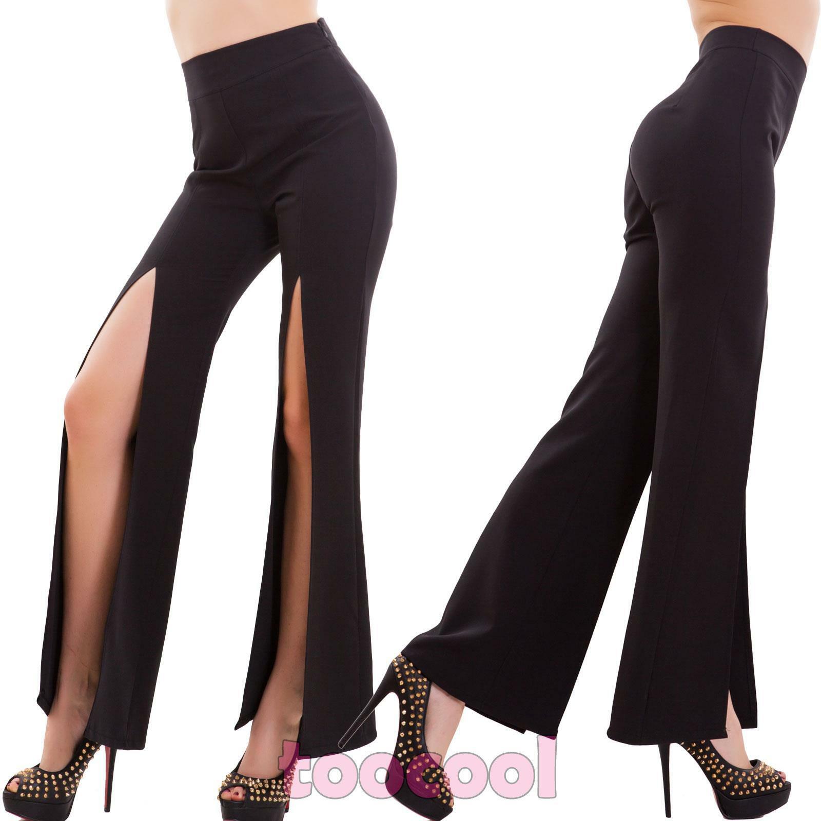 immagine-7-toocool-pantaloni-donna-campana-vita-cj-2573