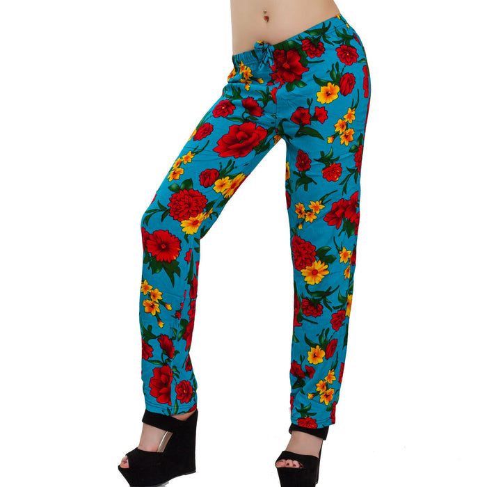 immagine-7-toocool-pantaloni-donna-floreali-fiori-30b