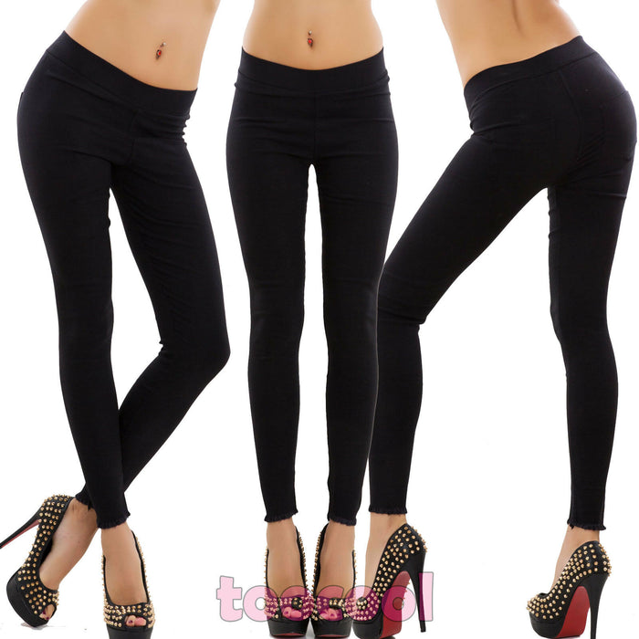 immagine-7-toocool-pantaloni-donna-leggings-aderenti-kz-201