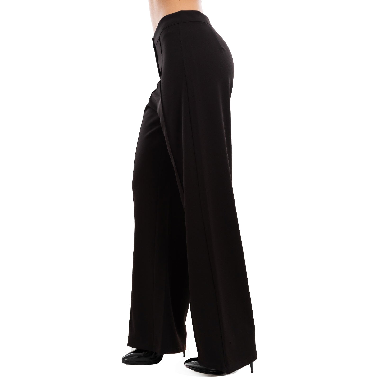 immagine-7-toocool-pantaloni-donna-palazzo-bottone-vi-5003