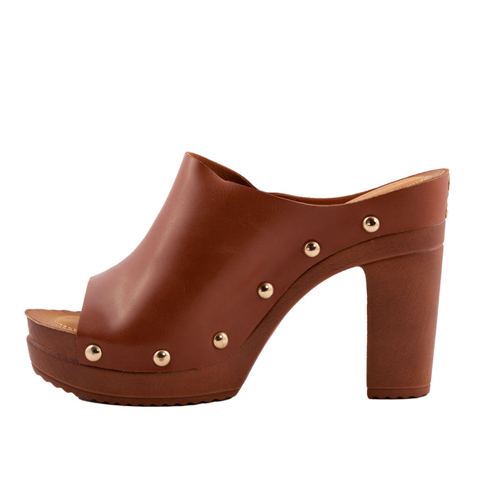 LEON 930 Zoccoli Sabot Pantofole Scarpe, Donna, Giallo, EU 37