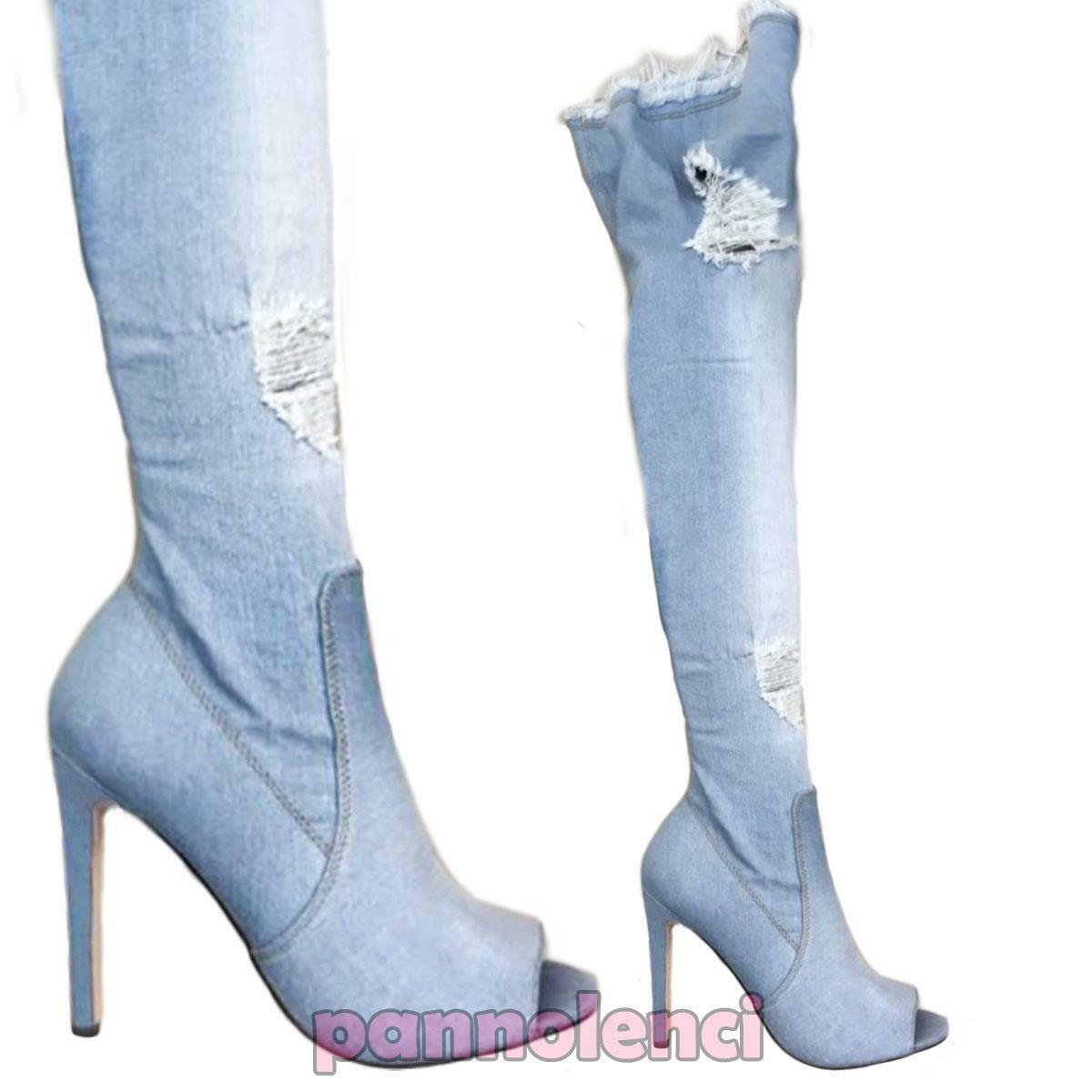 immagine-7-toocool-scarpe-donna-stivali-denim-ks7039