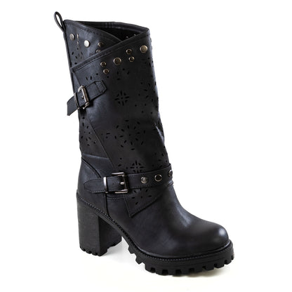 immagine-7-toocool-stivali-tacco-comodo-traforati-biker-g669