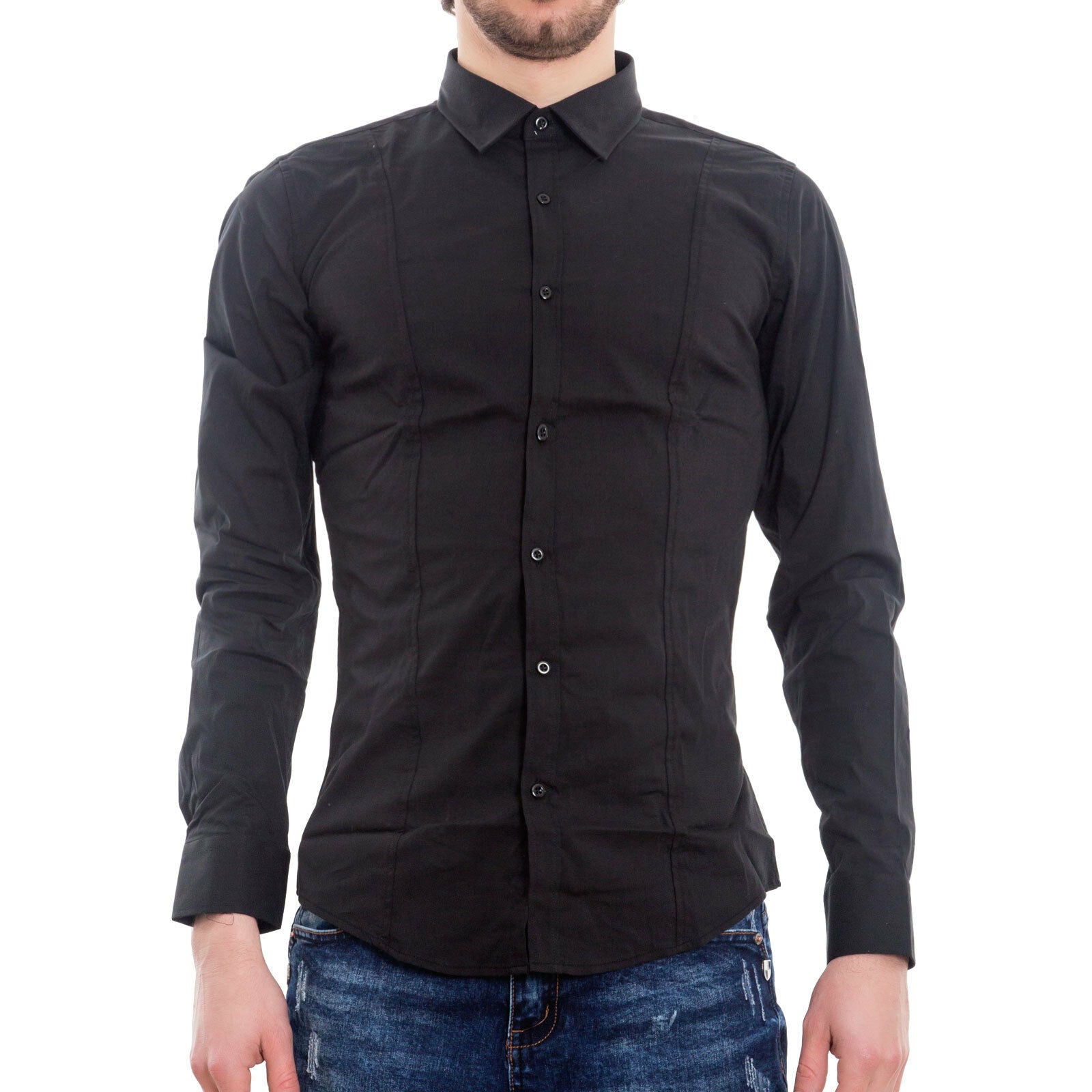 immagine-8-toocool-camicia-uomo-casual-basic-ak-8717