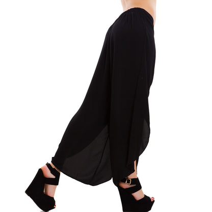 immagine-8-toocool-pantaloni-donna-ampi-nodo-as-1245