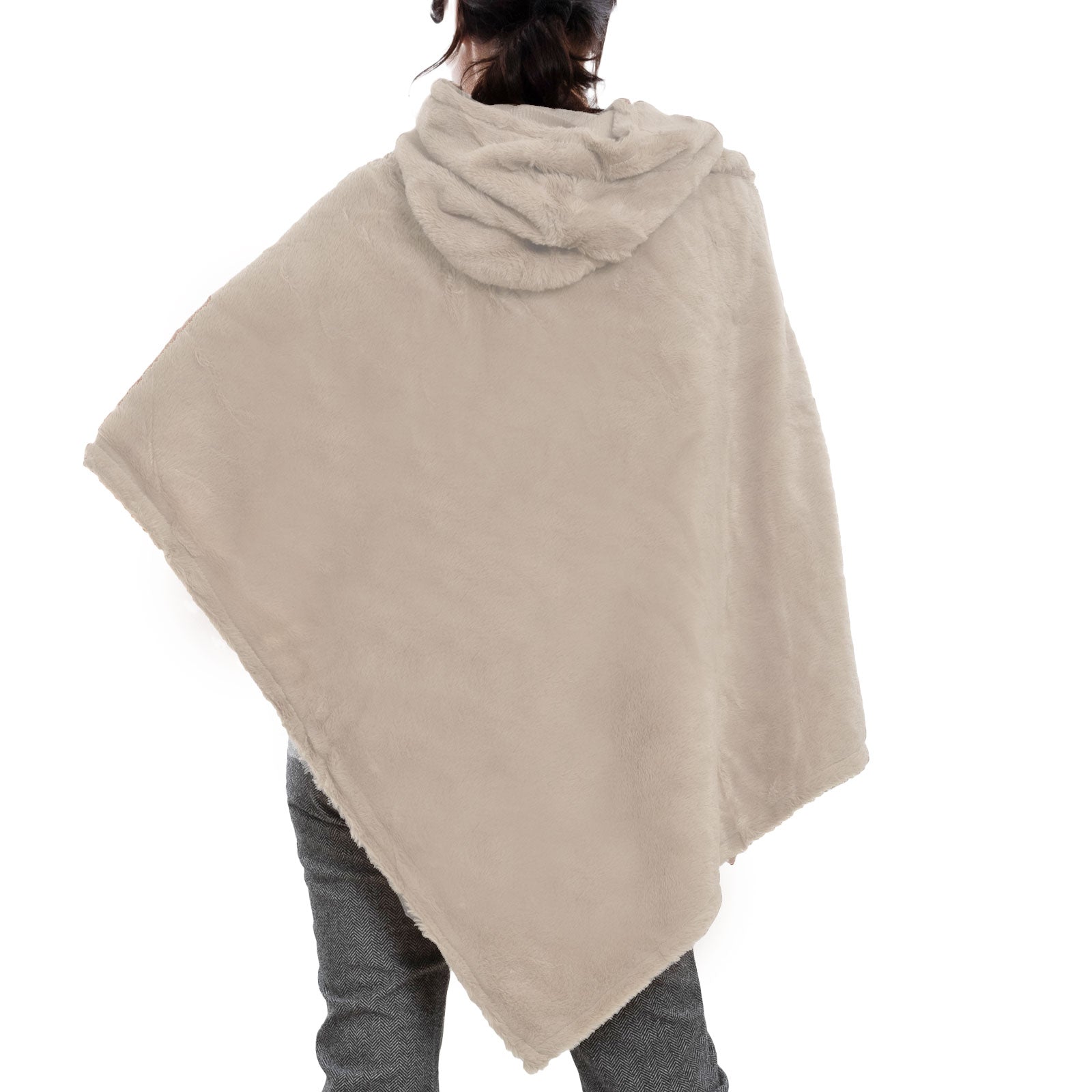 immagine-8-toocool-poncho-donna-mantella-eco-pelliccia-cappuccio-xsd-708