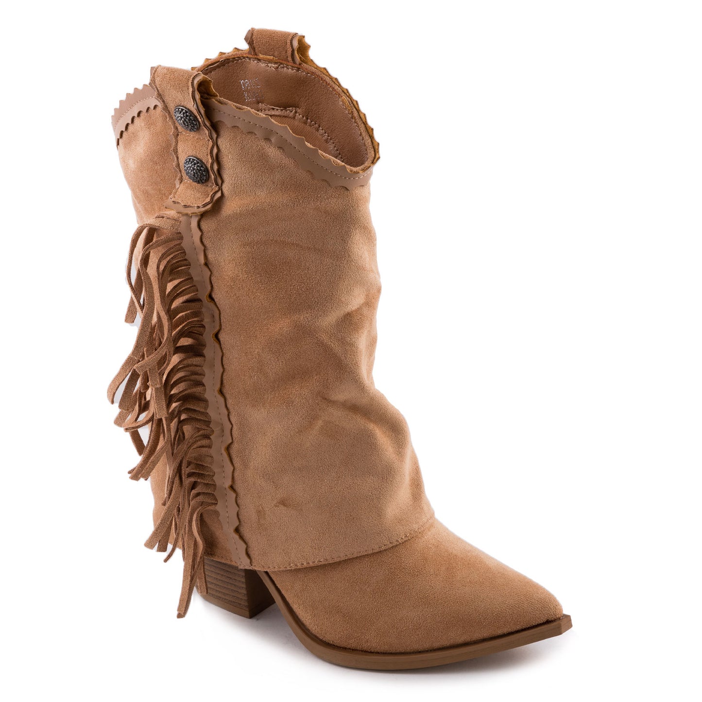 immagine-8-toocool-stivali-donna-texani-western-scamosciati-frange-d8103