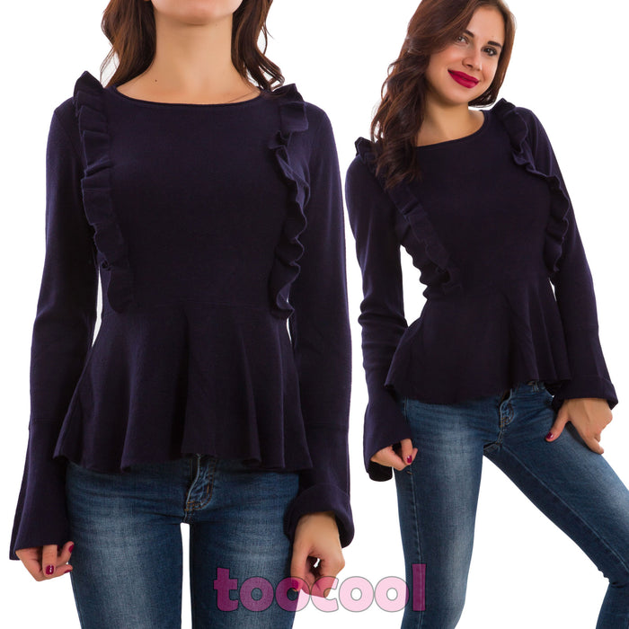 immagine-9-toocool-maglione-donna-pullover-ruches-t8129