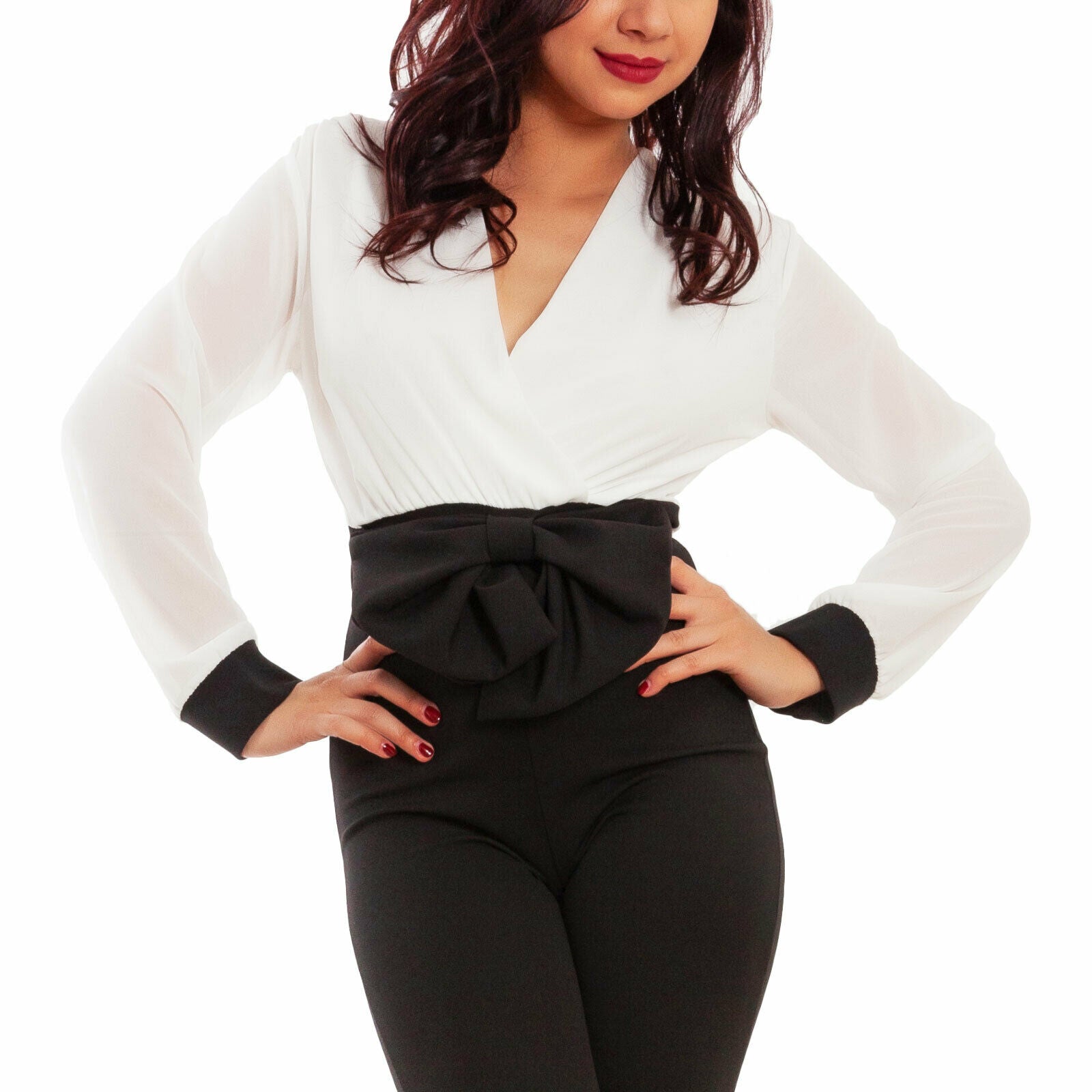 immagine-9-toocool-overall-donna-elegante-fiocco-jl-2601